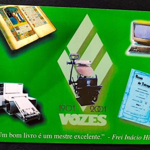 Cartão Postal Oficial dos Correios 2000 Editora Vozes