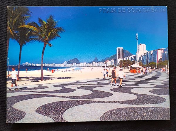 Cartão Postal Oficial dos Correios 2000 Rio de Janeiro Copacabana 1