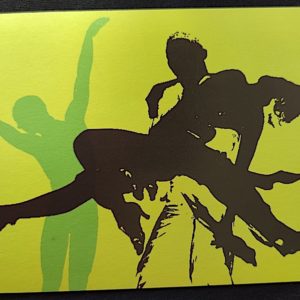 Cartão Postal Oficial dos Correios 2005 Ano do Brasil na França Dança