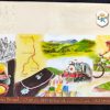 Cartão Postal Oficial dos Correios 2005 Estrada Real MG RJ e SP Bicicleta TremTurismo 1