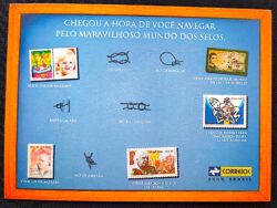 Cartão Postal Oficial dos Correios 2005 Promoção da Filatelia