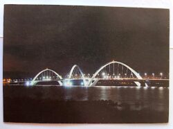 Cartão Postal Oficial dos Correios 2010 Brasília Sonho e Realidade Ponto JK