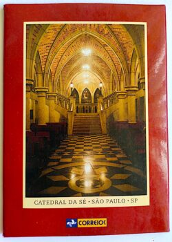 Cartão Postal Oficial dos Correios da Catedral da Sé São Paulo