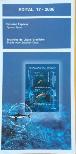 Edital 2006 17 Tubaroes do Litoral Brasileiro Tubarao Sem Selo