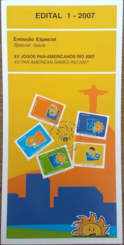 Edital 2007 01 Jogos Panamericanos Rio Esporte Olimpiadas Sem Selo