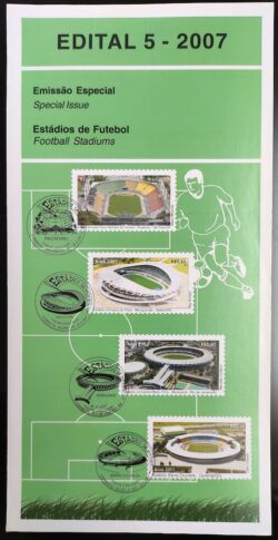 Edital 2007 05 Estadios de Futebol Maracana Pacaembu Sem Selo
