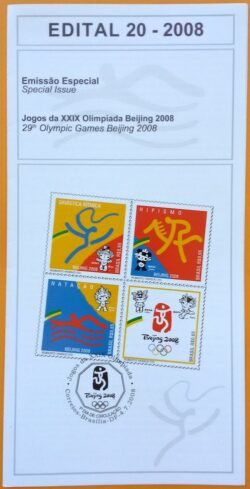 Edital 2008 20 Olimpiada de Beijin China Esporte Sem Selo