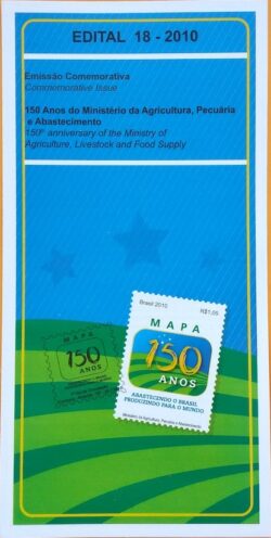 Edital 2010 18 Ministério da Agricultura Pecuária e Abastecimento Sem Selo