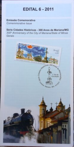 Edital 2011 06 Cidades Históricas Mariana MG Sem Selo