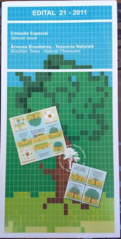 Edital 2011 21 Arvores Brasileiras Sem Selo