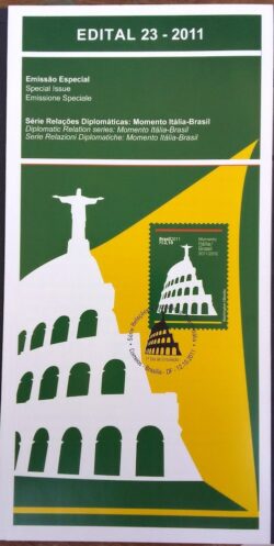 Edital 2011 23 Relações Diplomáticas Brasil Italia Brasil Sem Selo