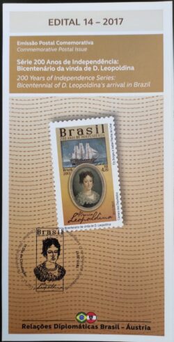 Edital 2017 14 200 Anos de Independencia Vinda de D Leopoldina Sem Selo