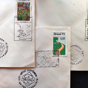 Envelope 1973 Série Histórica Estrada Carreta Convencionais
