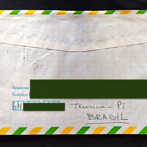 Envelope Circulado 1996 Brasil Orquídeas