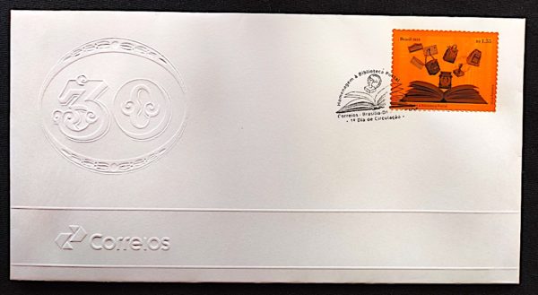 Envelope EPD 999 Biblioteca Postal 2018 CBC DF Brasília