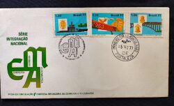 Envelope FDC 141 Integração Nacional 1977 CBC e CPD CE