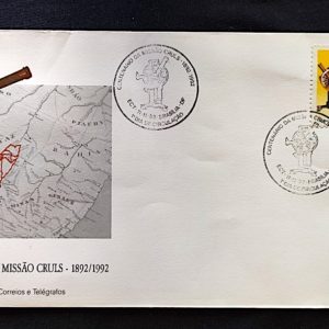 Envelope FDC 578 Missão Cruls 1982 CBC DF Brasília