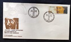 Envelope FDC 609 Infante Dom Henrique 1994 CBC RJ
