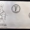 Envelope FDC 630 Santa Clara de Assis Religião 1994 CBC DF Brasília