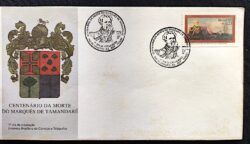 Envelope FDC 692 Centenário da Morte do Marquês de Tamandaré 1997 CBC RJ