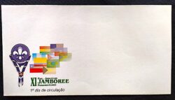 Envelope FDC 721 XI Pan American Jamboree Bandeiras Escotismo 2001