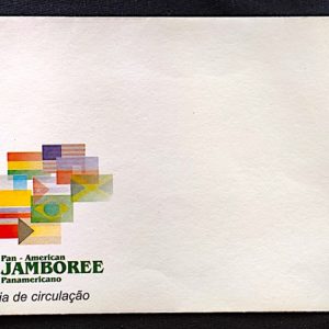 Envelope FDC 721 XI Pan American Jamboree Bandeiras Escotismo 2001