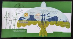 Envelope FDC 724 Brasilia Sonho e Realidade 2010 Bloco