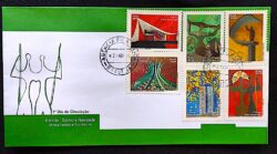 Envelope FDC 724 Brasilia Sonho e Realidade 2010 CPD DF Brasília