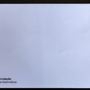 Envelope FDC 726 2011 Relacoes Diplomaticas Belgica Servia Paraguai Ucrania Catar