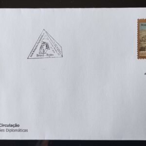 Envelope FDC 725 C Selo C 3001 Relacoes Diplomaticas Brasil Egito 2010
