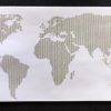 Envelope FDC 999 Relações Diplomáticas Mapa Mundi 2014