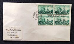 Envelope FDC Estados Unidos New York Fairs 1964