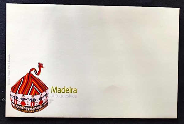 Envelope FDC Portugal Madeira Autoadesivos