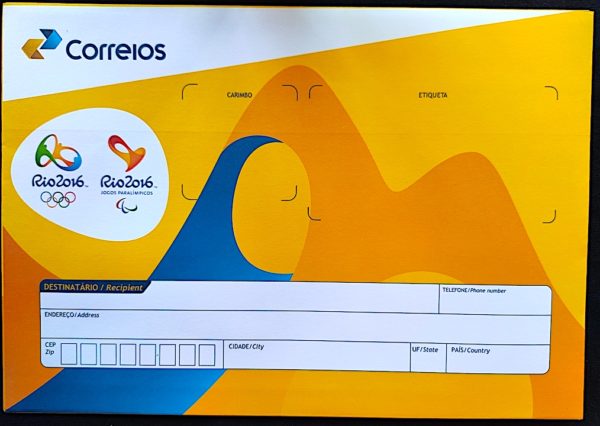 Envelope Médio Olimpíadas Rio 2016