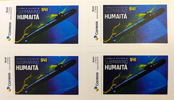 PB 130 Selo Personalizado Submarino Humaitá 2019 Quadra