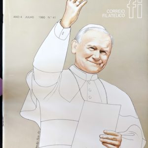 Revista COFI Correio Filatélico 1980 Ano 4 Número 41 Papa Joao Paulo II