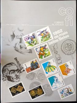 Revista COFI Correio Filatélico 1983 Ano 7 Número 73 Os Mais Belos Selos