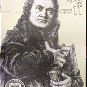 Revista COFI Correio Filatélico 1983 Ano 7 Número 74 Lutero