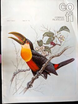 Revista COFI Correio Filatélico 1983 Ano 7 Número 75 Ave Tucano