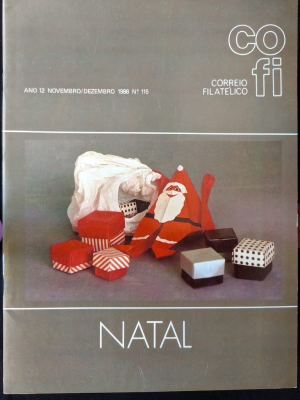 Revista COFI Correio Filatélico 1988 Ano 12 Número 115 Natal