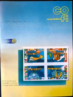 Revista COFI Correio Filatélico 1989 Ano 13 Número 117 Serviço Postal