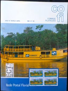 Revista COFI Correio Filatélico 1990 Ano 14 Número 123 Rede Postal Fluvial