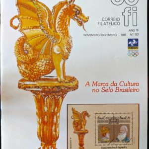 Revista COFI Correio Filatélico 1991 Ano 15 Número 133 Dom Pedro