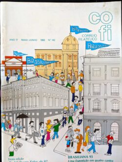 Revista COFI Correio Filatélico 1993 Ano 17 Número 142 Brasiliana 93
