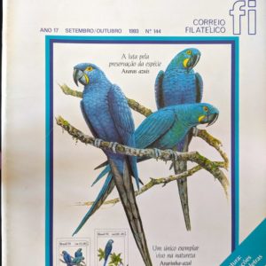 Revista COFI Correio Filatélico 1993 Ano 17 Número 144 Arara Azul