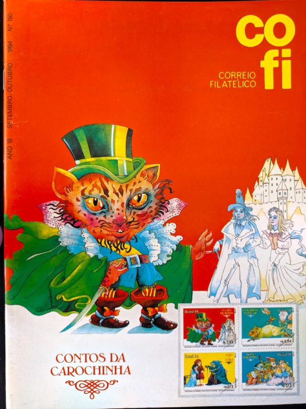 Revista COFI Correio Filatélico 1994 Ano 18 Número 150 Contos da Carochinha