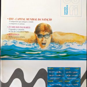Revista COFI Correio Filatélico 1996 Ano 19 Número 157 Natação Esporte
