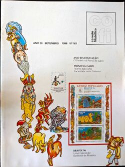 Revista COFI Correio Filatélico 1996 Ano 20 Número 161 Brapex 96
