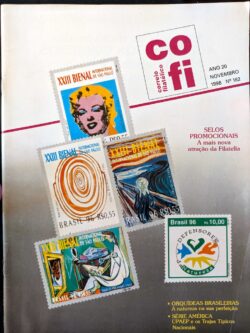 Revista COFI Correio Filatélico 1996 Ano 20 Número 162 Selos Promocionais