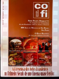 Revista COFI Correio Filatélico 1998 Ano 22 Número 173 Cinema